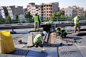 بازسازی و نوسازی ۱۵ پل سوارهرو در پایتخت
