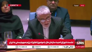 سخنان ایروانی نماینده ایران در سازمان ملل متحد / اقدامات اسرائیل باعث بی ثباتی در کل منطقه شده است