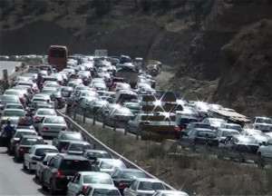 قفل شدن مسیرهای ورودی به تهران