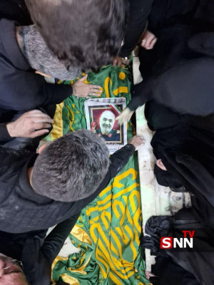 اولین تصویر از محل دفن سپهبد حسین سلامی