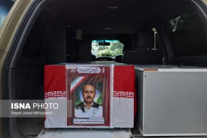 تصاویر؛ تشییع دانشمند هستهای و ۱۲ عضو خانوادهاش در آستانه اشرفیه
