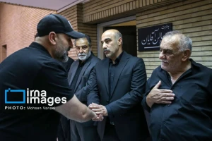 تصاویر؛ مراسم ترحیم برادرزاده محسن تنابنده
