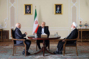 برگزاری جلسه سران قوا  به میزبانی رئیس جمهور / عکس
