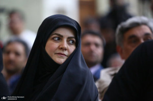 دختر پزشکیان در خانه سردار شهید حاجیزاده + تصاویر