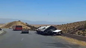 23 کشته و مصدوم در تصادف هولناک اتوبوس مسیر فیروزآباد به کوار