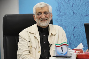 تصاویری از حضور جلیلی به منزل رئیس سابق دانشگاه آزاد