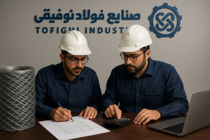 نحوه محاسبه وزن گابیون برای تخمین هزینه قبل از خرید