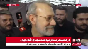 لاریجانی: کار گروسی عاملی برای جنایتی شد که رخ داد
