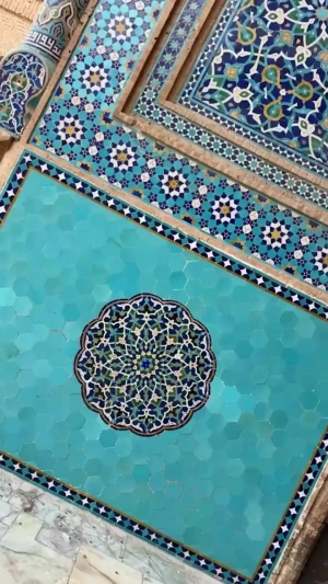 مسجد جامع شگفت انگیز یزد+ فیلم