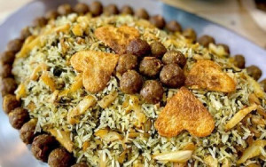 طرز تهیه پلو قمری اصفهانی