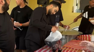 نذری دادن حسین تهی با وجود حملهها