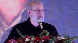 لاریجانی: شعار ترامپ یک شعار ارتجاعی است