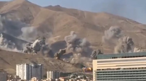 4 ویدیو از بمباران جلسه شورای عالی امنیت ملی