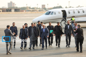 وزیر کشور پاکستان وارد تهران شد + عکس