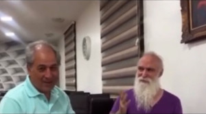 ویدیویی عجیب از لحظه بمباران تهران