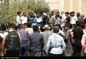 عکس | اخراج اتباع افغانستانی از اردوگاه الغدیر زاهدان