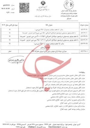 سود بازرگانی واردات خودرو اعلام شد