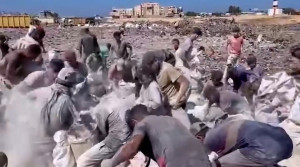 تصاویر آخرالزمانی از غزه بدون غذا