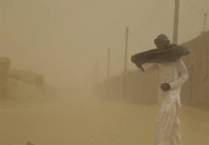 شدت گرفتن وزش بادهای ۱۲۰ روزه در سیستان و بلوچستان