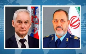 دیدار وزیران دفاع ایران و روسیه در مسکو