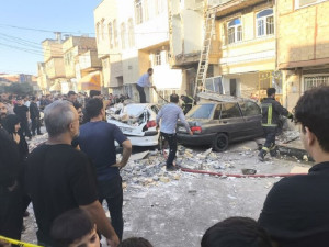 انفجار یک واحد مسکونی در بلوار بعثت قم