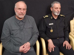 عکس: مقامات ارشد سیاسی و نظامی در آیین چهلمین روز شهادت سردار باقری