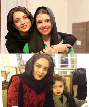 عکس/ تغییر چهره عجیب بهنوش طباطبایی و نفس بازغی بعد از ۱۱ سال