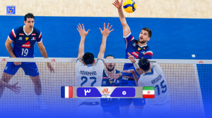 خلاصه والیبال ایران 0 – فرانسه 3
