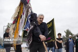 تصاویر؛ عزاداری در جزیره خالی از سکنه آشورزاده