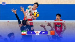 خلاصه والیبال ایران 3 – چین 0
