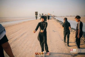 تصاویر؛ نخستین موکب پیادهروی اربعین
