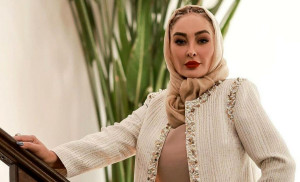 فیلم رونمایی از زیباترین بچه ایران و مادرانه الهام حمیدی! / مثل مادر بازیگرش جذاب و شیک ! + عکس ها