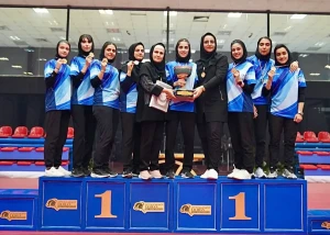 قهرمانى ليگ برتر تنيس روى ميز بانوان معرفی شد