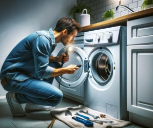 چرا ماشین لباسشویی آبگیری نمی کند؟