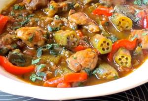طرز تهیه سوپ بامیه