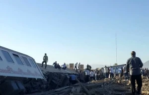 آمار مصدومان سانحه خروج قطار کرمان از ریل