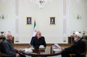 تصاویری از نشست مشترک سران قوا در نهاد ریاستجمهوری