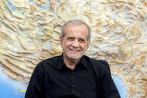پزشکیان عکاس شد/ عکس یادگاری که رییس جمهور ثبت کرد + تصویر