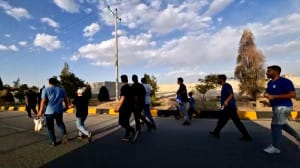 بلوارهای منتهی به نقش جهان پر از هوادار
