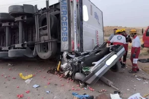 دادستان گناباد و خانوادهاش در تصادف رانندگی جان باختند+ عکس