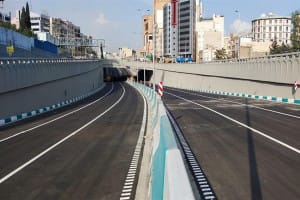 بازگشایی یک تقاطع غیر همسطح در غرب تهران+ فیلم