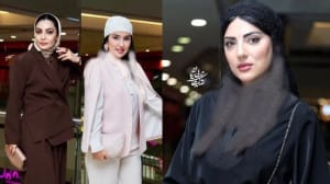 عکس ها / درخشش صحرا اسداللهی، شیدا یوسفی و هلیا امامی با لباس های خیره کننده و خوشرنگ / از کت کلاسیک صورت رنگ تا تا تیپ سندباندی مشکی …