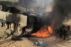 انهدام ۳ تانک مرکاوای اسرائیل در عملیات مشترک سرایاالقدس و قسام + ویدئو
