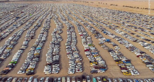ظرفیت پارکینگهای مهران به ۲۰۰ هزار خودرو رسید