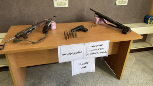 کشف سه قبضه سلاح جنگی و شکاری در کرمان