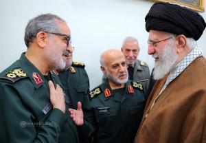 گفتوگوی شهید شادمانی با رهبر انقلاب بعد از آخرین اعطای درجه