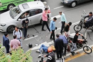 نوجوانان زیر ۱۸ سال، سردمدار تصادفات در تهران