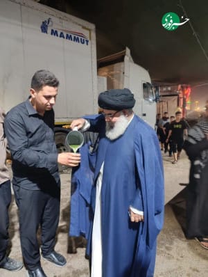 عکس: شباهت جالب روحانی عراقی به شهید نصرالله