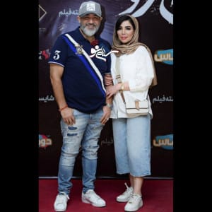 نذری پختن مهران غفوریان و همسرش در اربعین + عکس