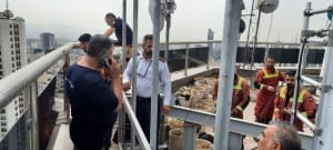 مرگ کارگر در حادثه سقوط بالابر خیابان ولیعصر
